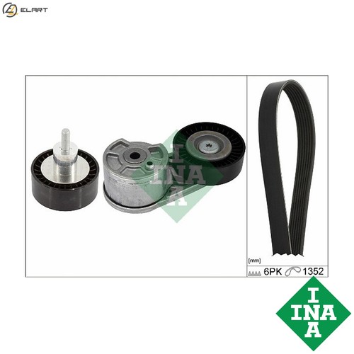 Vribbed belt set 529 - belt, 10